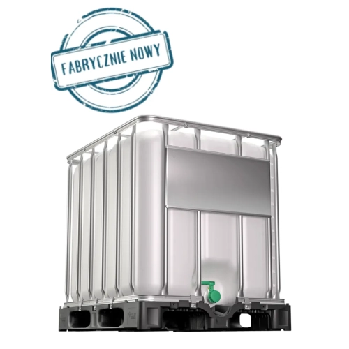 Nowy Zbiornik Paletopojemnik IBC 1000 L Atest do wody pitnej | UN